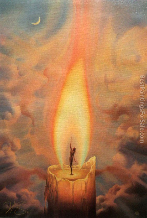 Vladimir Kush candle